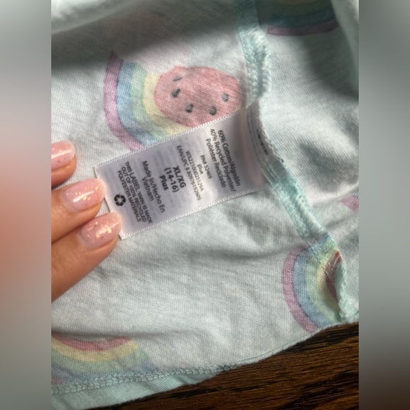 wonder nation girl’s Watermelon Cloud Sleeveless Dress Size XL (14/16) NWOT - Picture 3 of 6